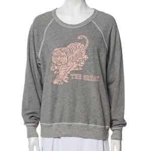 The Great Crew Sweatshirt size 2 Grey